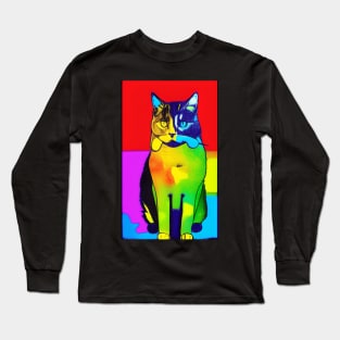 Cat art Long Sleeve T-Shirt